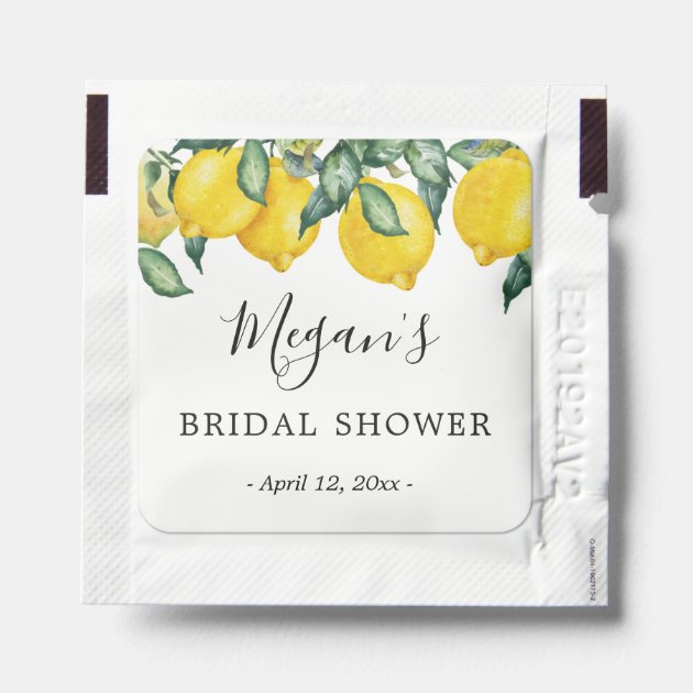 Editable Sign Summer bridal shower sign PRINTABLE  001 Lemon Bridal Shower Sign